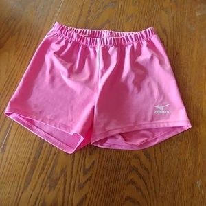 Pink Mizuno volleyball spandex